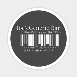 Joe's Generic Bar Magnet